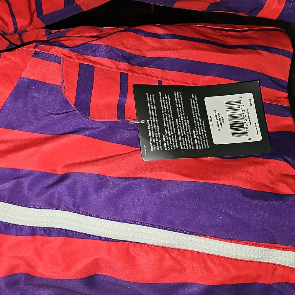 🩷The North Face Womens Beautiful NWTS snowboarding/ski jacket. Sz LG. Unique💜 - Picture 6 of 15